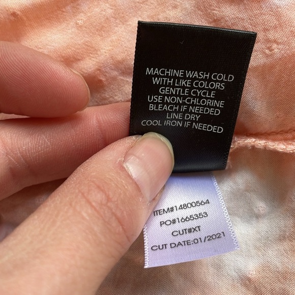 Torrid Peach Tie-Dye Clip - Dot Kimono Midi Cover - Picture 14 of 14